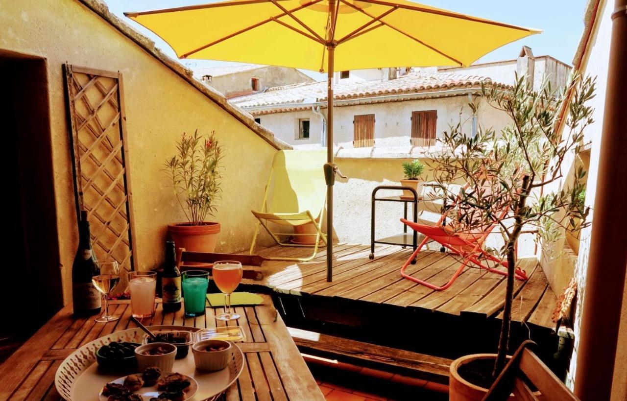 La Terrasse D'Olea, Au Coeur Du Village Buis-les-Baronnies Dış mekan fotoğraf