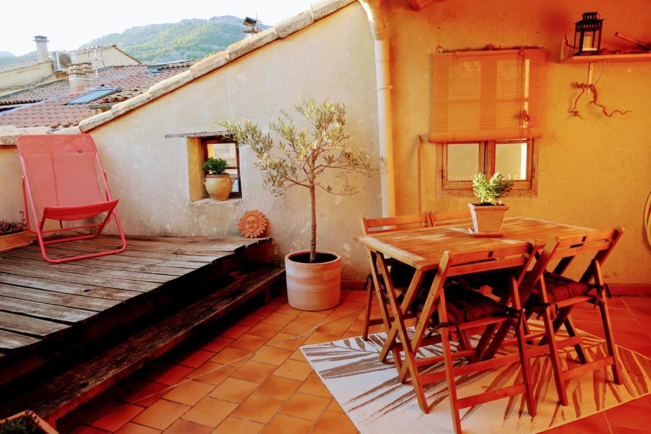 La Terrasse D'Olea, Au Coeur Du Village Buis-les-Baronnies Dış mekan fotoğraf